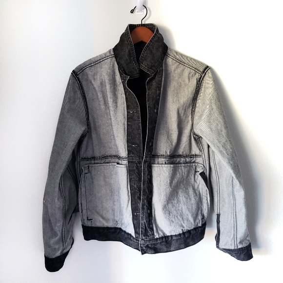 Urban Outfitters BDG Embroidered Black Jean Jacket - Picture 8 of 8